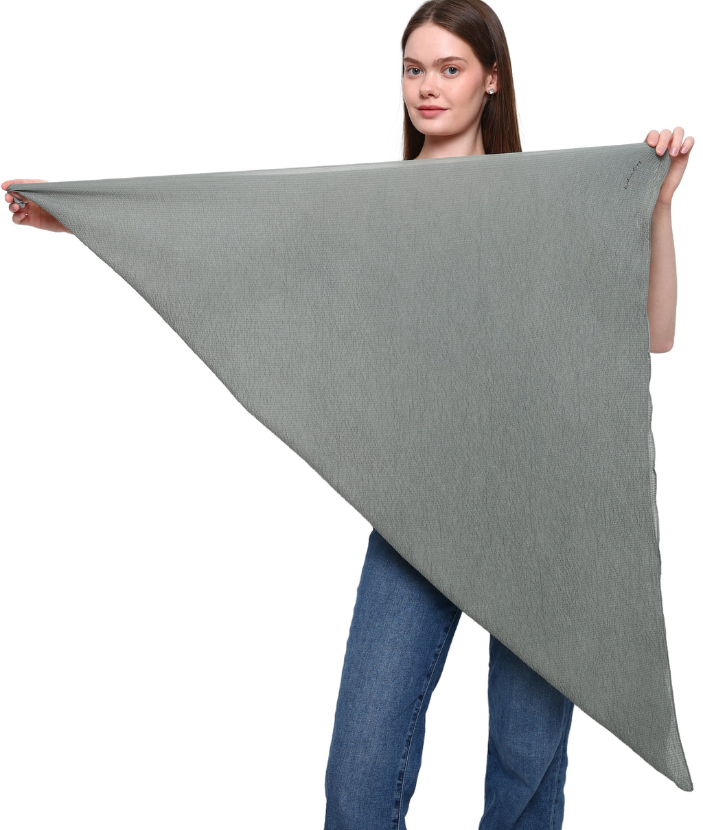 PRE-SHRUNK SQUARE HEAD SCARF for Hair Loss