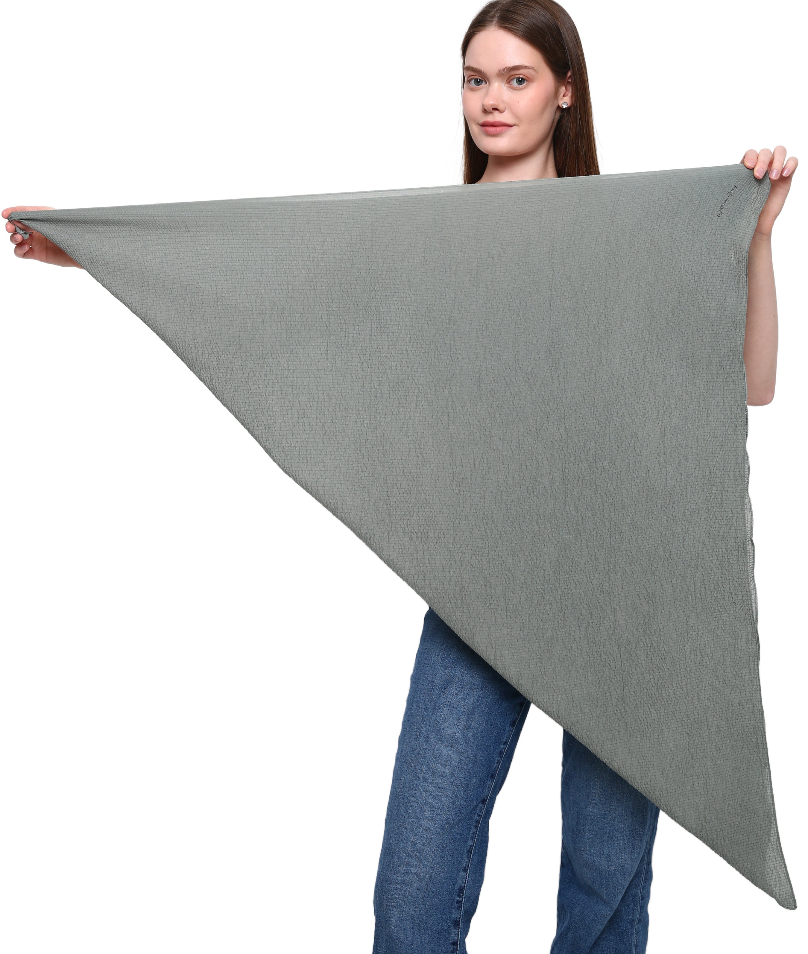 PRE-SHRUNK SQUARE HEAD SCARF for Hair Loss