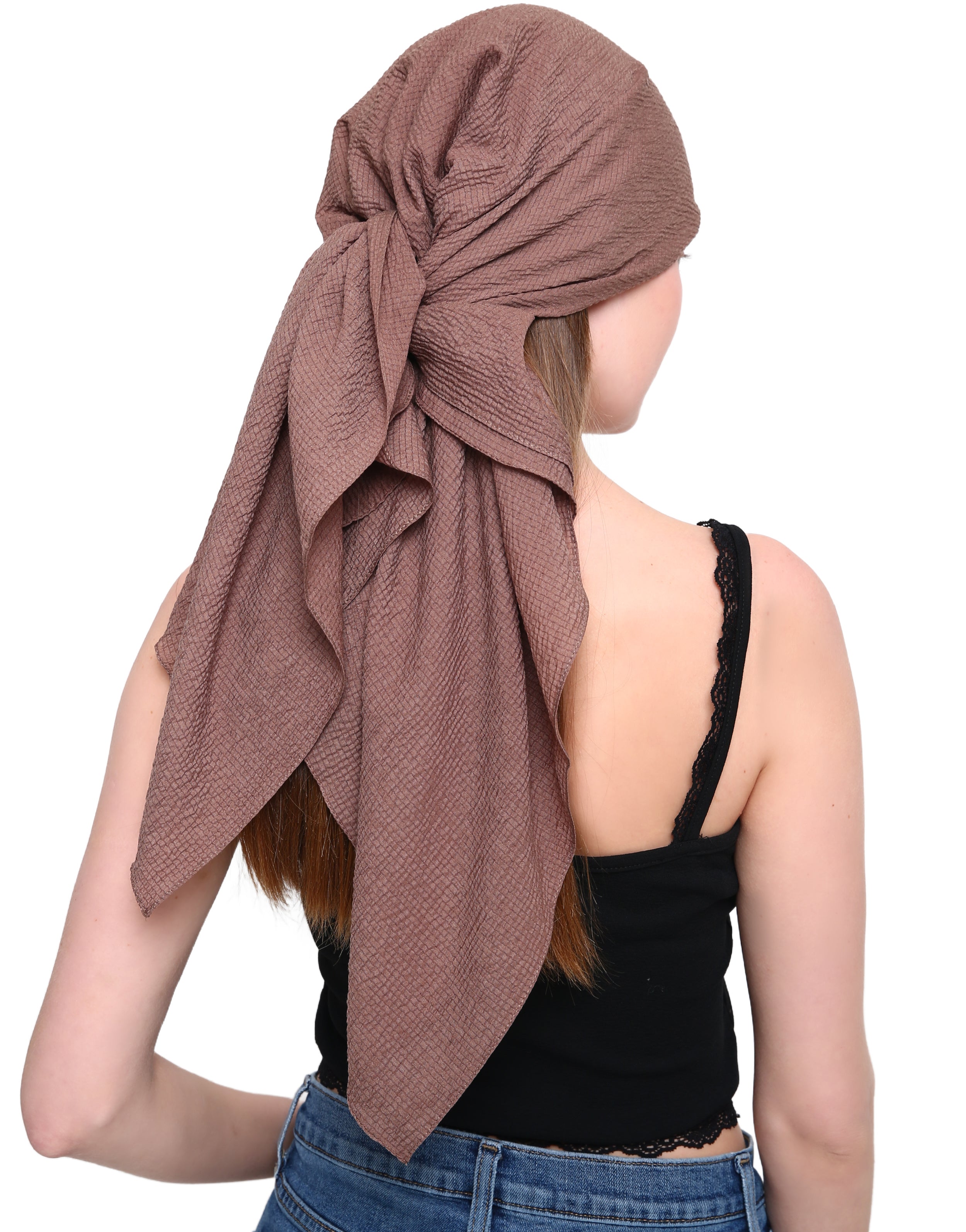 SQUARE HEAD SCARF Viscose Pre-Shrunk Soft Viscose Fabric