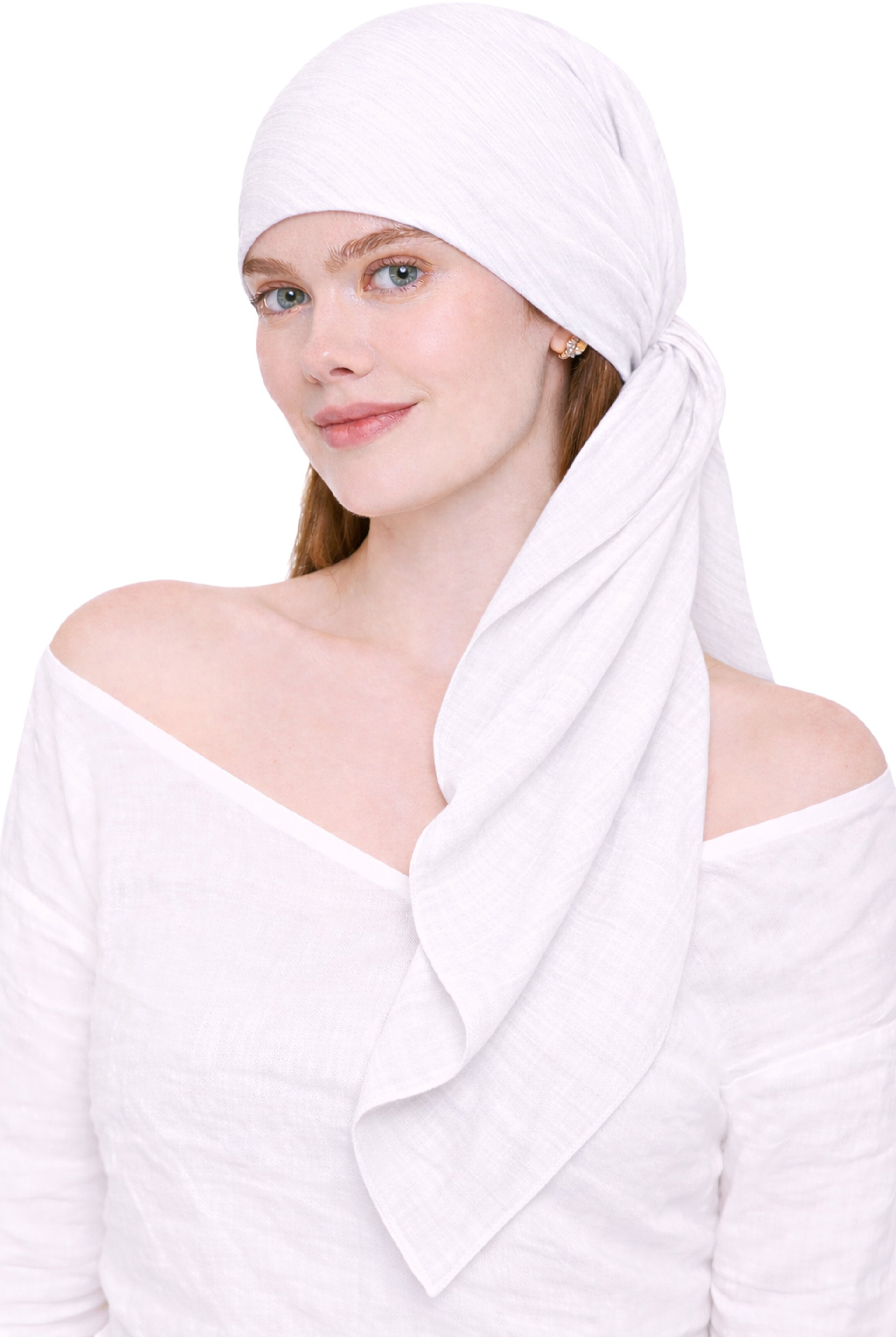 SOFT VISCOSE SQUARE HEAD SCARF for Hair Loss