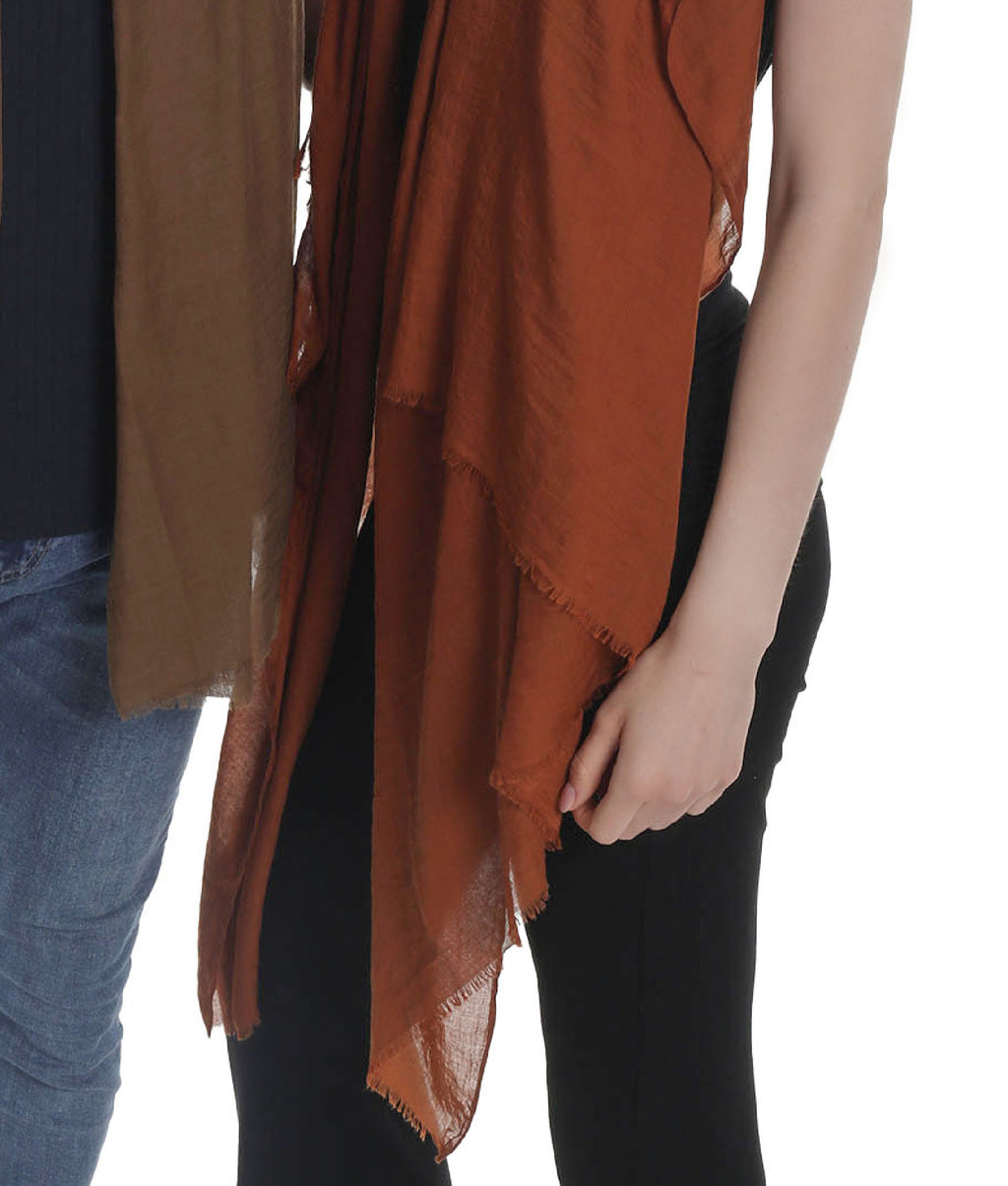 LONG CASUAL COMFY SCARF Gentle Scarf for Sensitive Skin