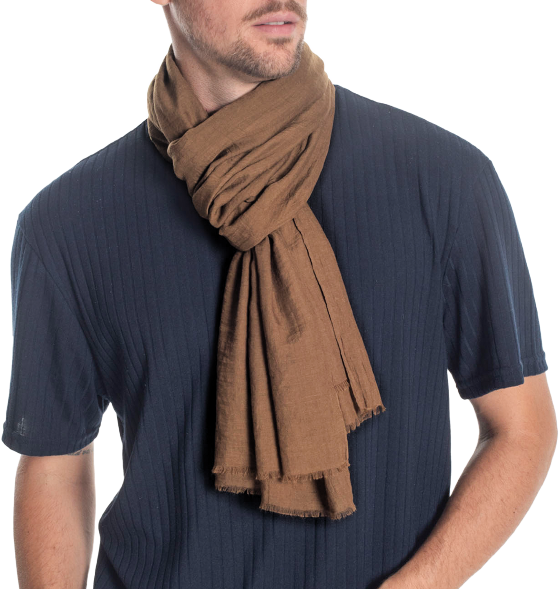 LONG CASUAL COMFY SCARF Gentle Scarf for Sensitive Skin