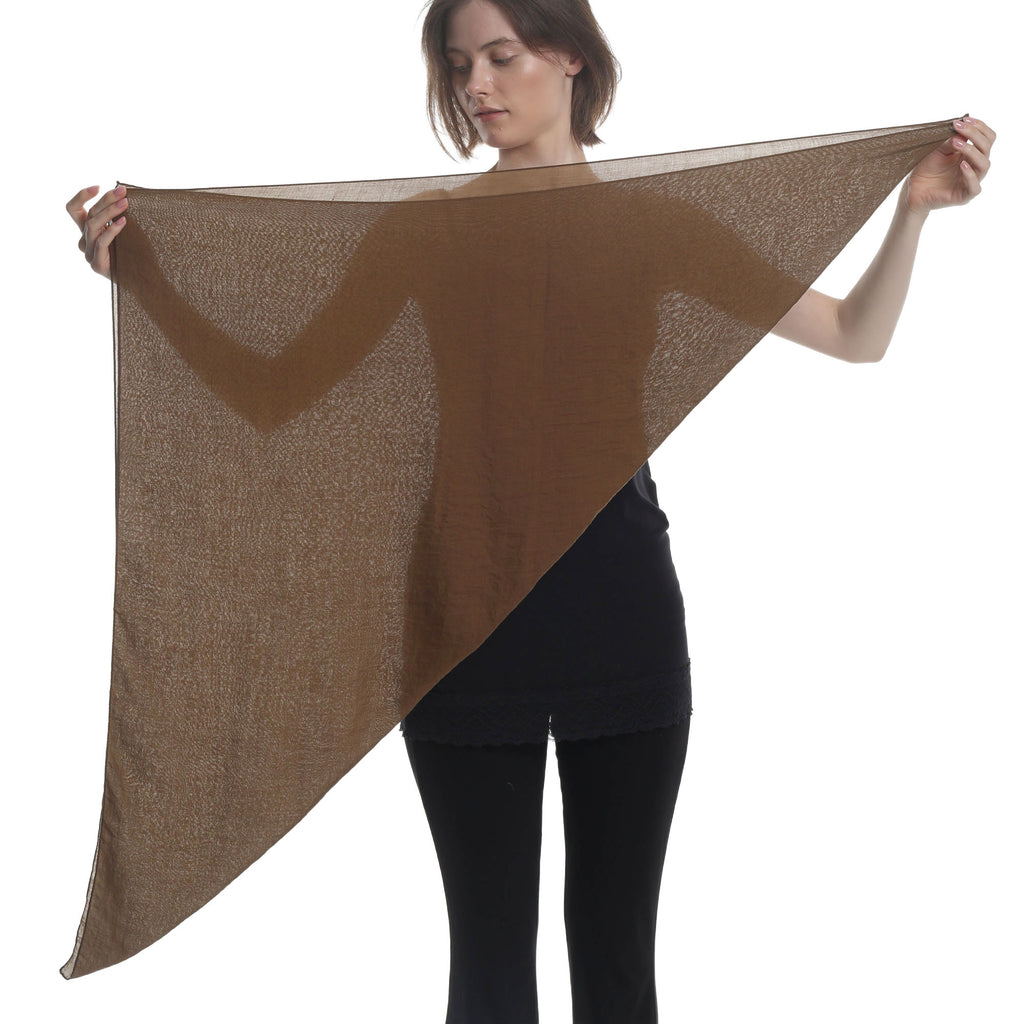 SQUARE HEAD SCARF, Large Viscose Head Scarves