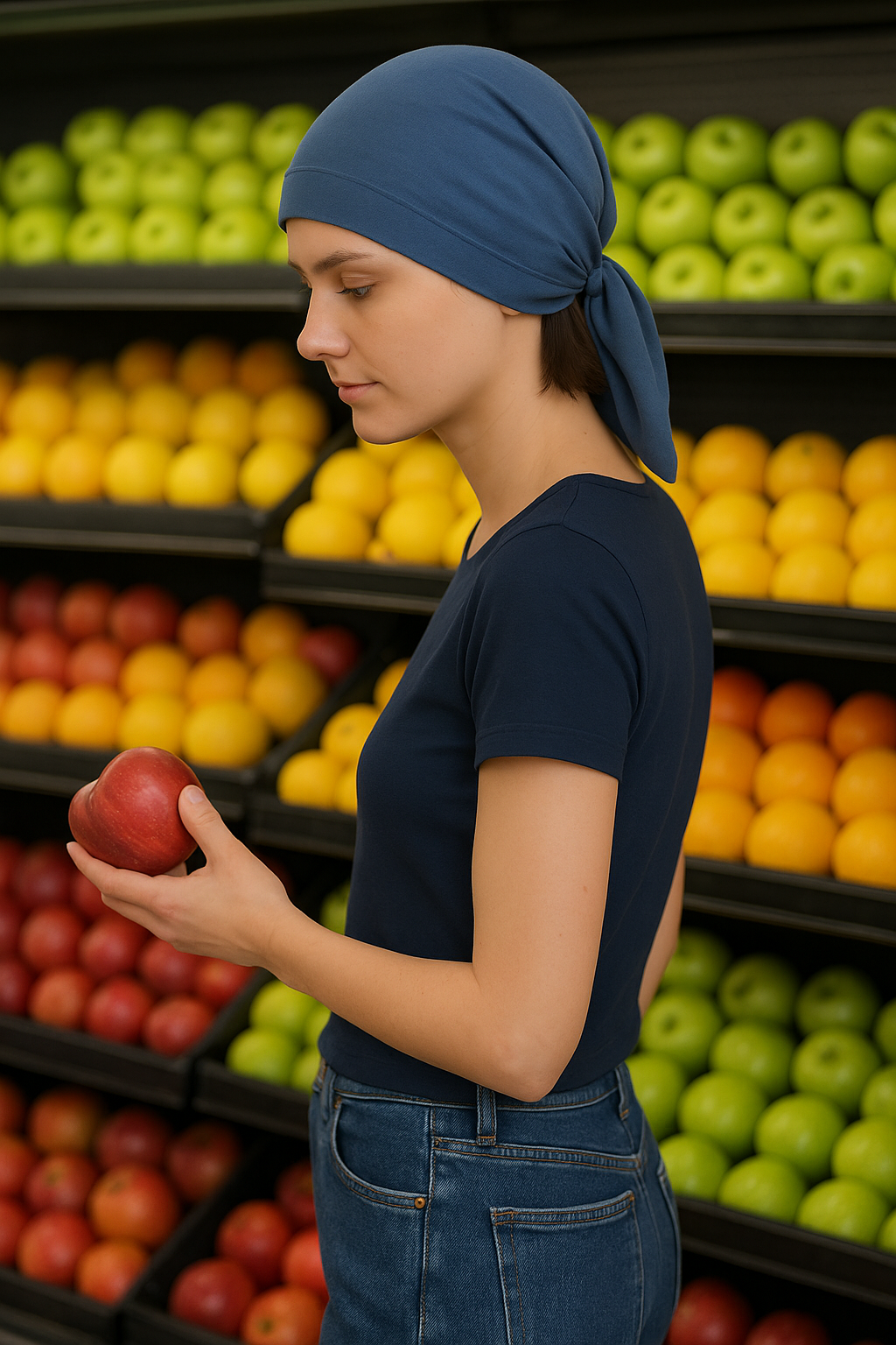 Bamboo Chemo Bandana - Pre-Tied Headwear for Hair Loss