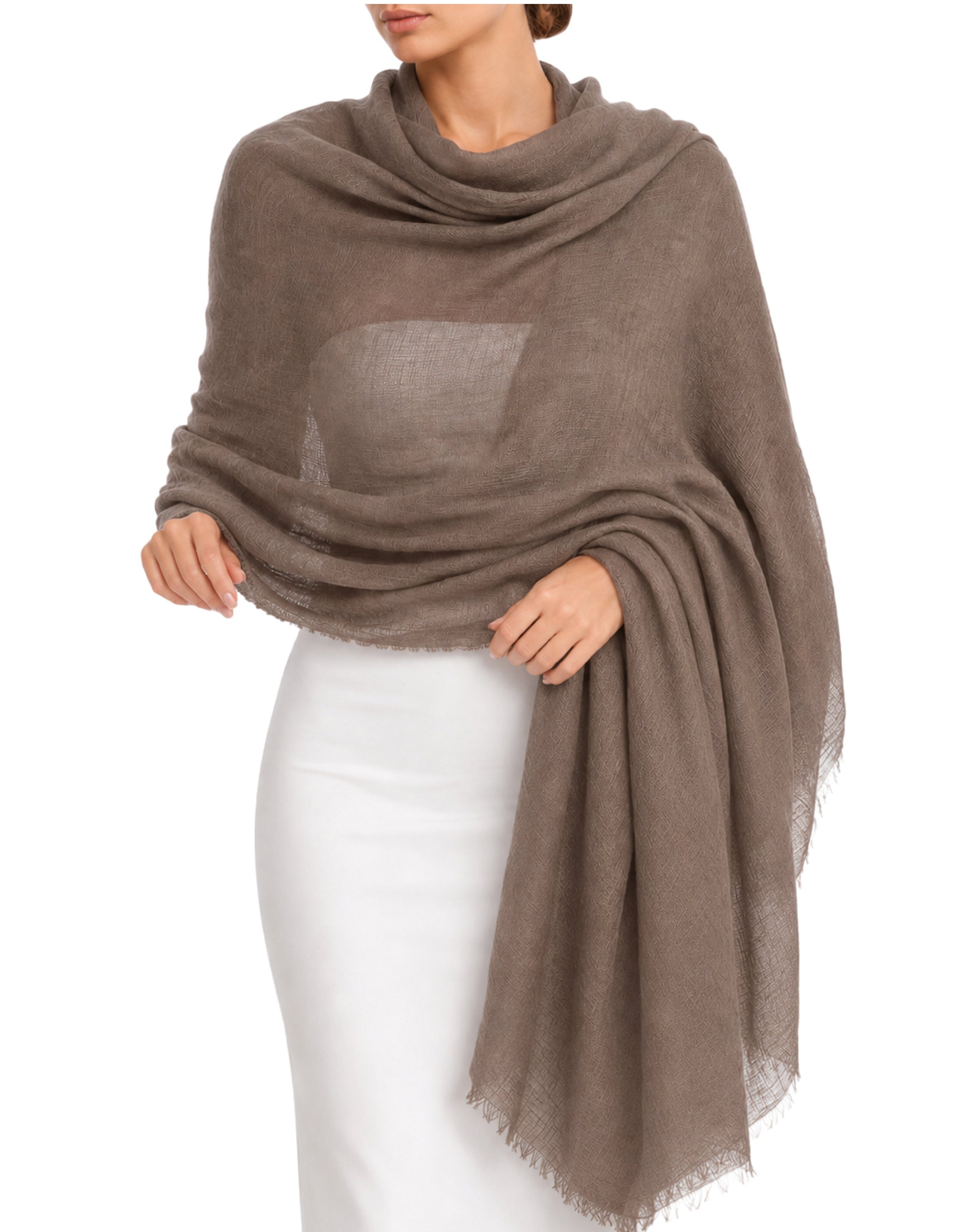 LONG GENTLY SCARF for Hair Loss & Sensitive Scalp