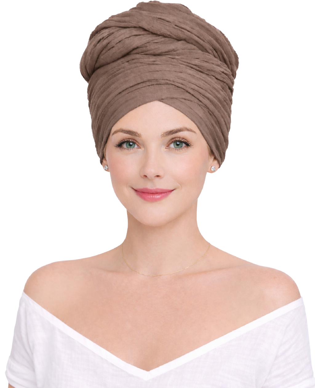 LONG GENTLY SCARF for Hair Loss & Sensitive Scalp