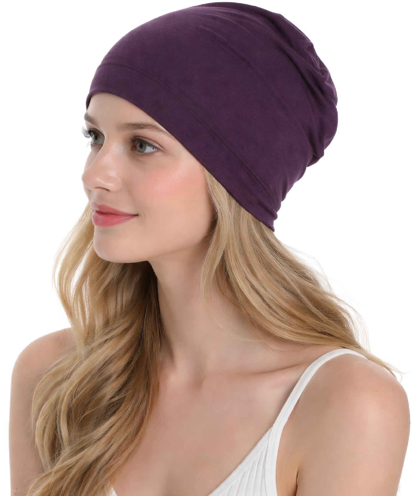 BAMBOO UNISEX BEANIE - Sleep Cap for Hair Loss