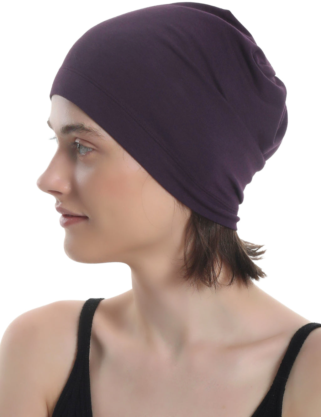 UNISEX BAMBOO BEANIE Sleep Cap, Indoors and Outdoors