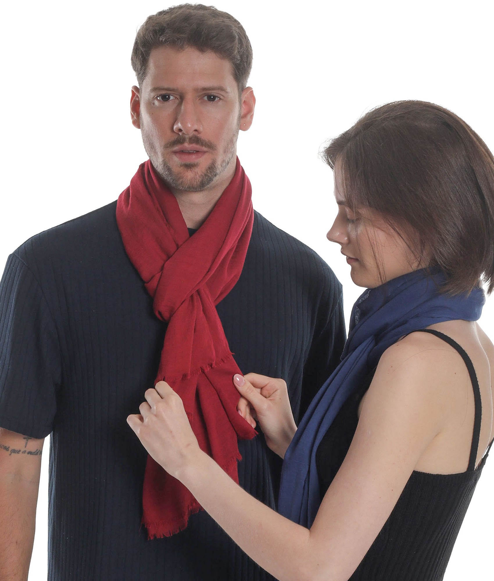 LONG CASUAL COMFY SCARF Gentle Scarf for Sensitive Skin
