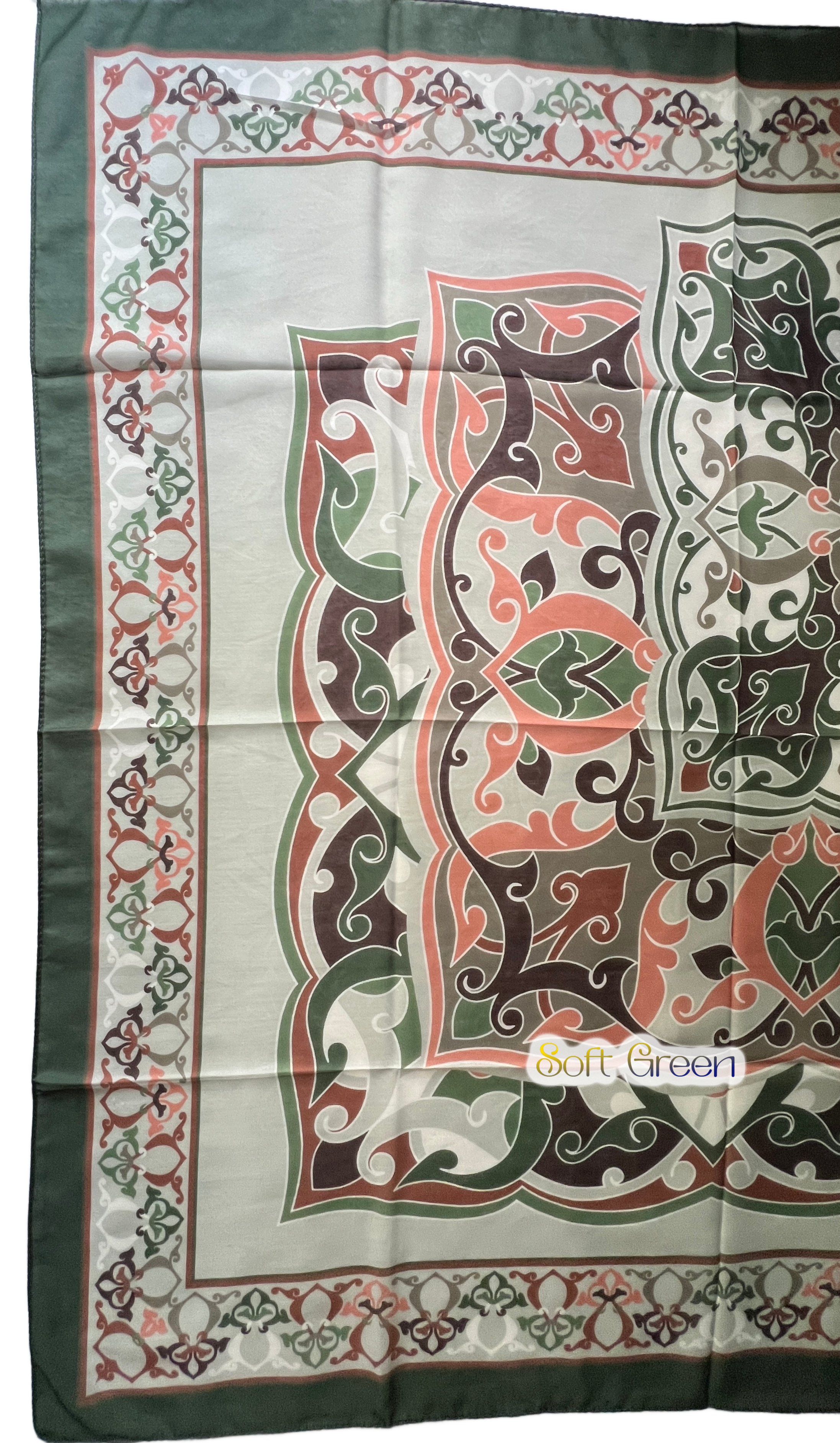 DIGITAL PRINT SCARF for Hair Loss