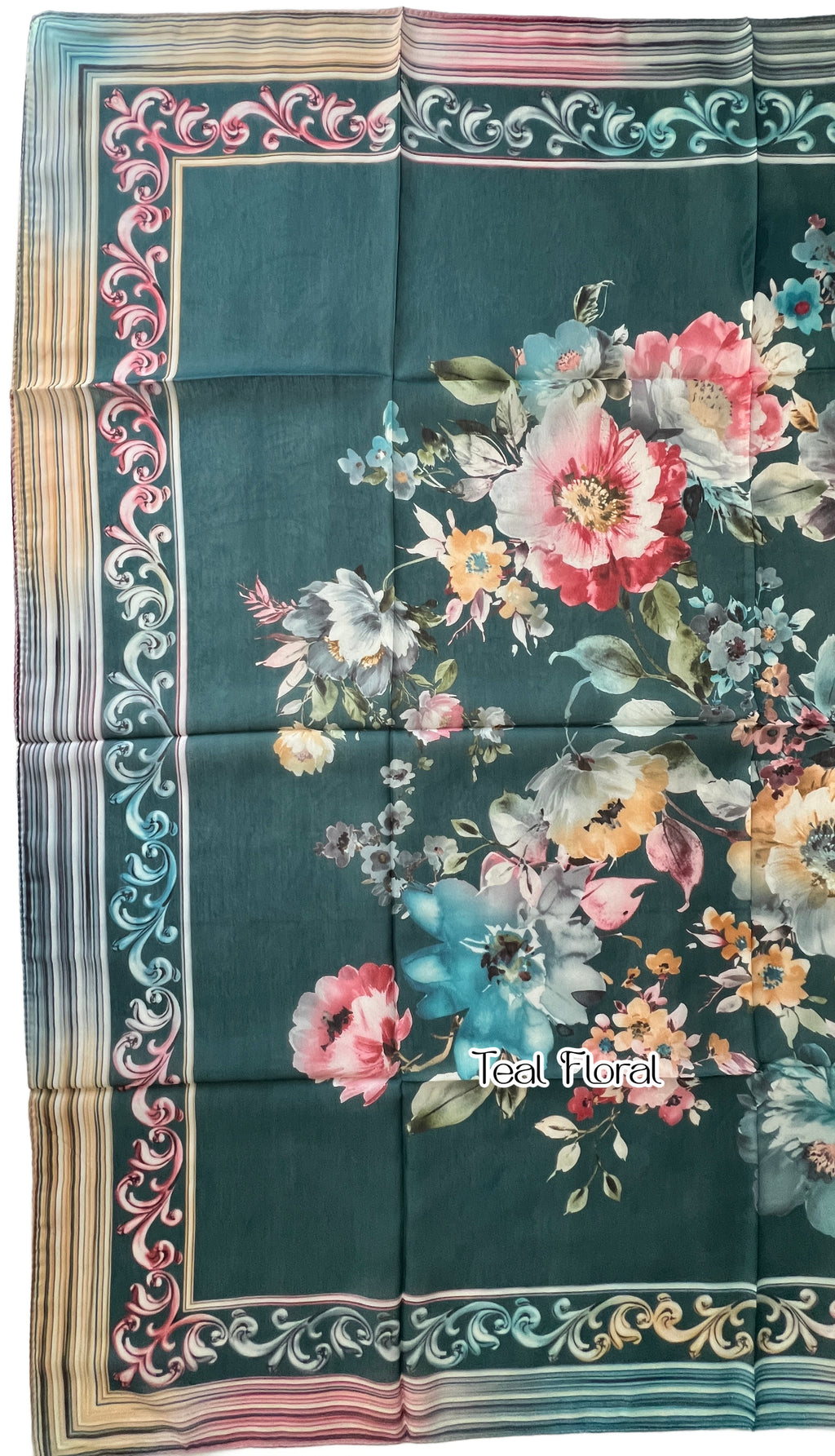 DIGITAL PRINT SCARF for Hair Loss