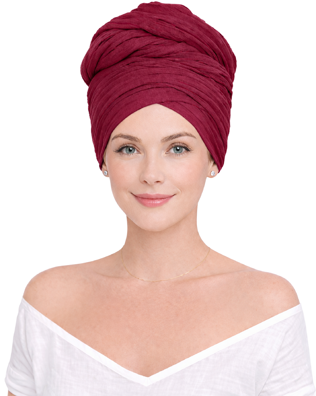 LONG GENTLY SCARF for Hair Loss & Sensitive Scalp