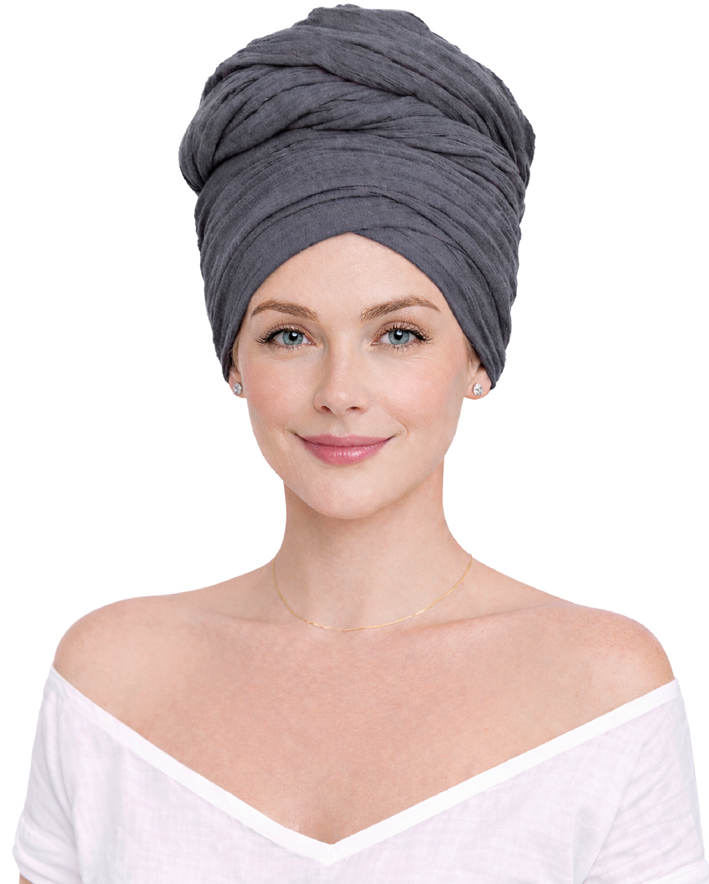 LONG GENTLY SCARF for Hair Loss & Sensitive Scalp
