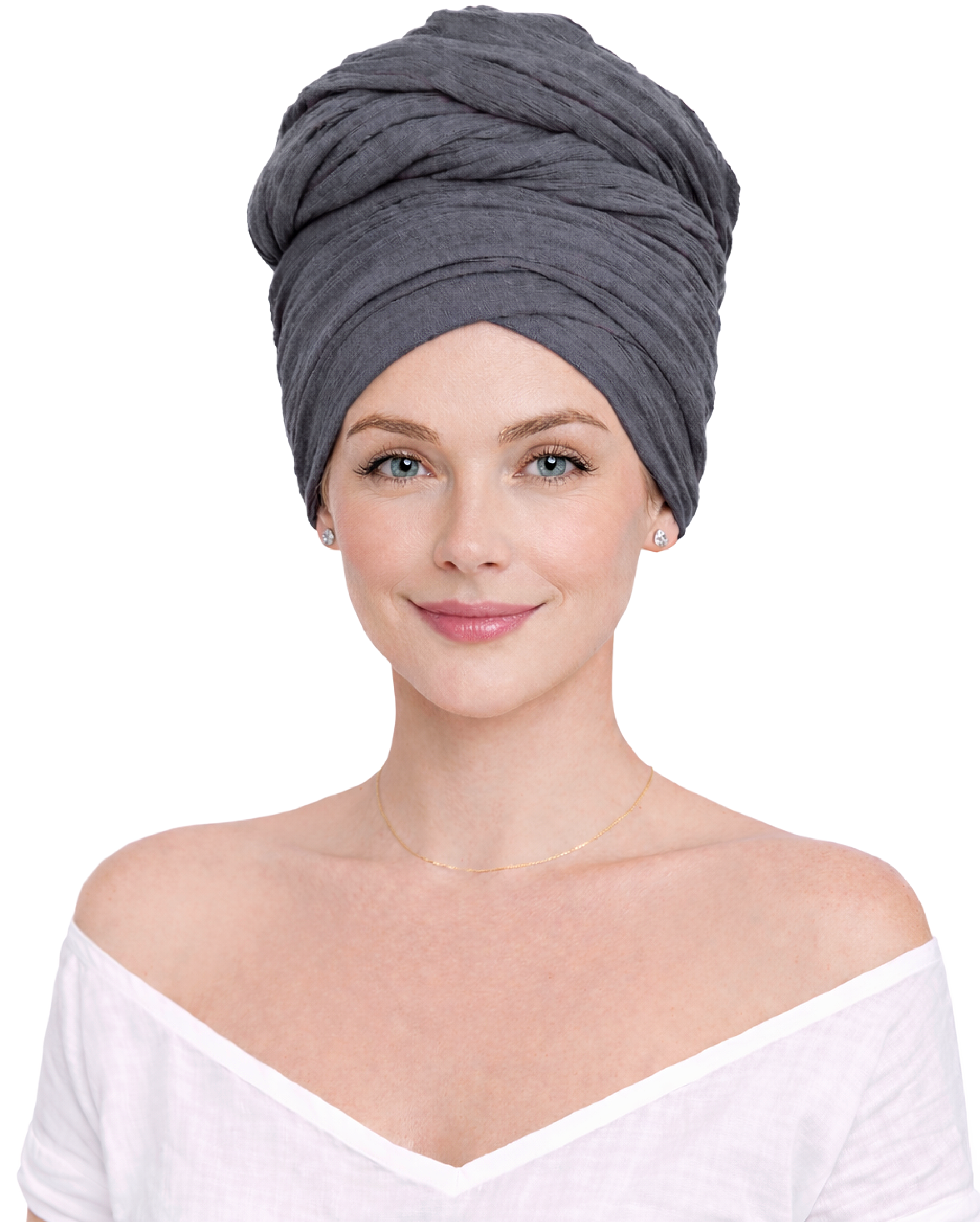 RECTANGLE GENTLY SCARF for Hair Loss & Sensitive Scalp