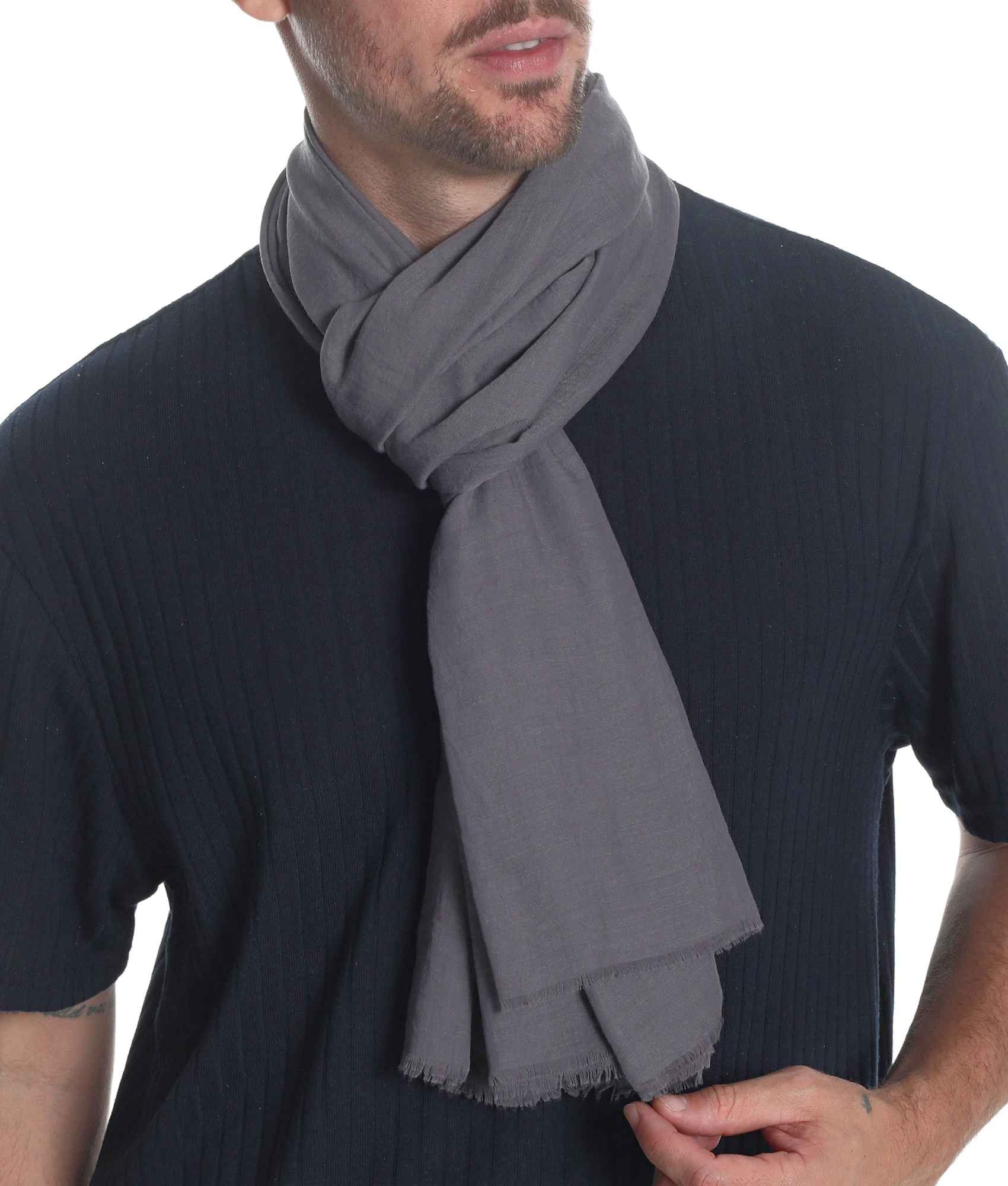 LONG CASUAL COMFY SCARF Gentle Scarf for Sensitive Skin