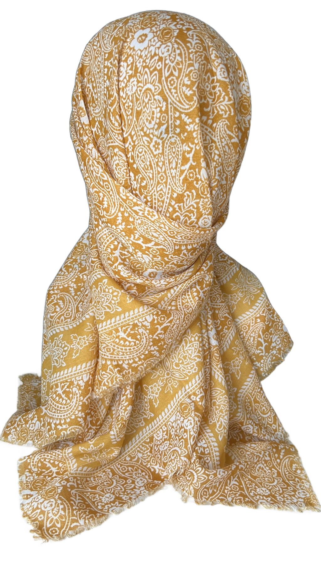 Cotton Chemo Scarf - Everyday Square Head Scarf for Hair Loss