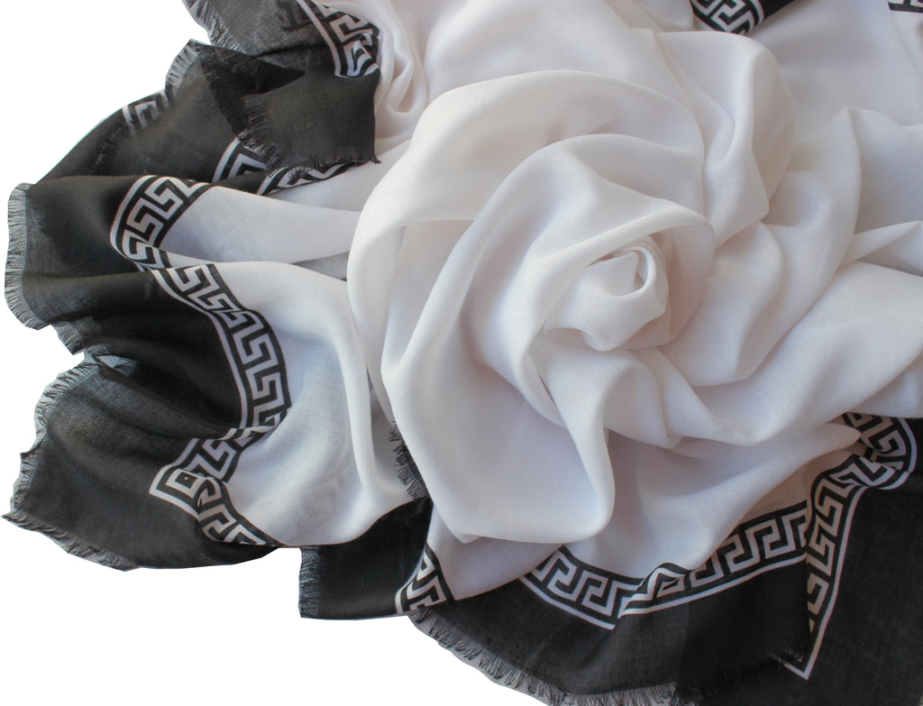 Cotton Chemo Scarf - Everyday Square Head Scarf for Hair Loss