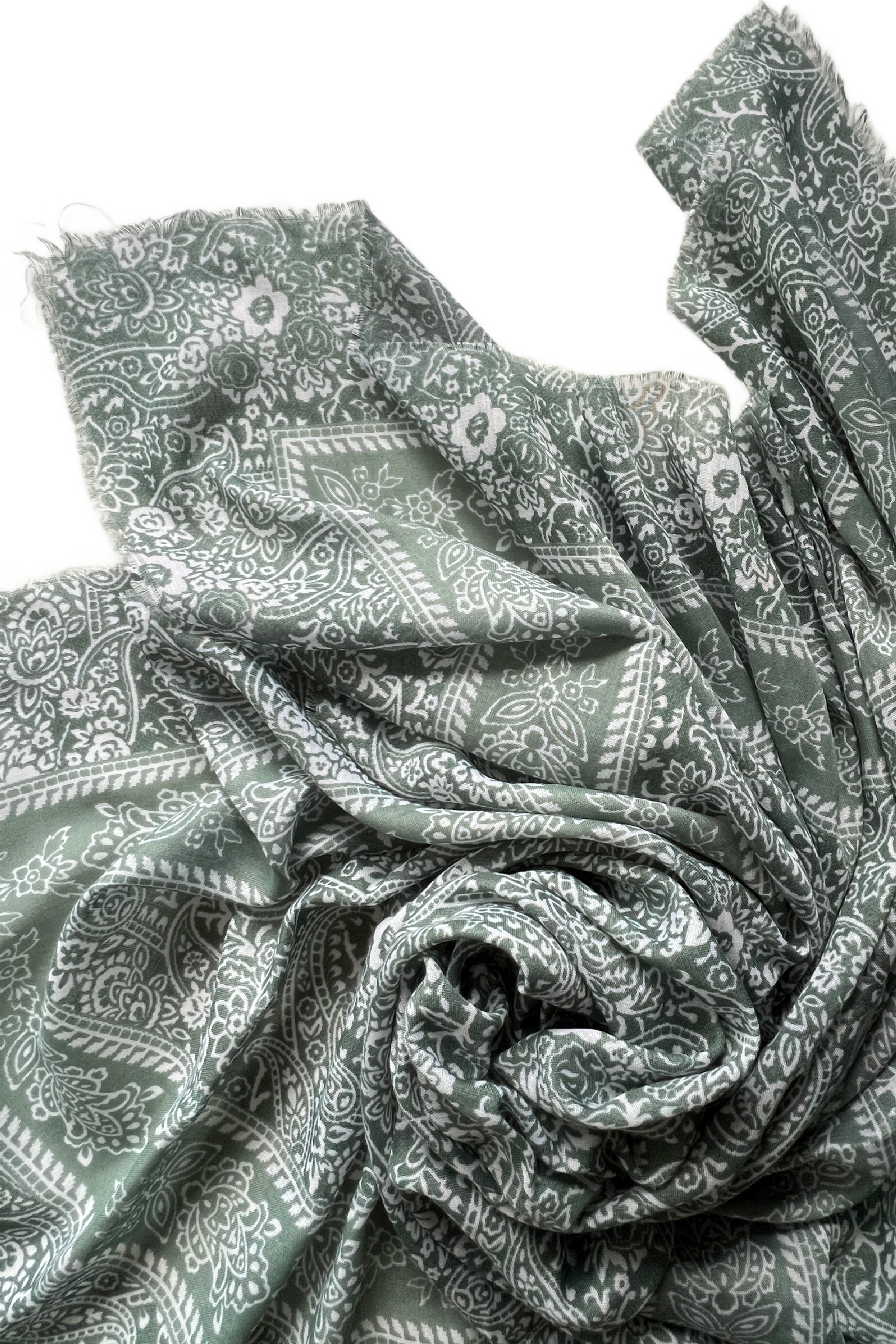 Cotton Chemo Scarf - Everyday Square Head Scarf for Hair Loss